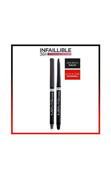 L'Oréal Paris Infaillible Automatic Jel Göz Kalemi - Mat Siyah