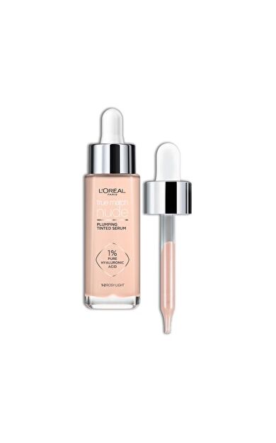 L'Oréal Paris True Match Nude Fondöten Serum 1-2 Rosy Light