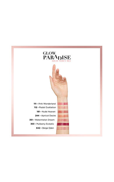 L'Oréal Paris Glow Paradise Balm-in-Lipstick - Işıltı Veren Ruj 112 Pastel Exaltation