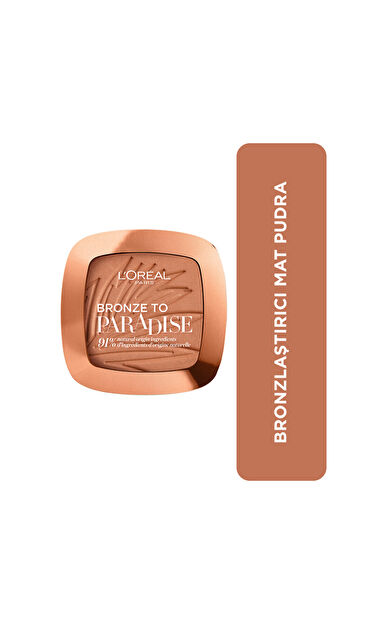 L'Oréal Paris Bronze to Paradise Mat Bronzlaştırıcı Pudra 02 Baby One More Tan