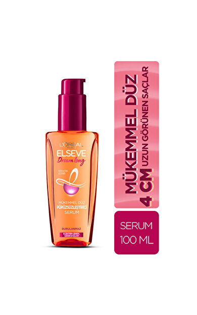 L'Oréal Paris Elseve Dream Long Mükemmel Düz Pürüzsüzleştirici Serum 100 ml