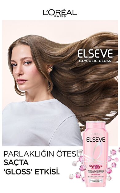 L'Oréal Paris Elseve Glycolic Gloss Parlaklık Veren Bakım Şampuanı 300ml