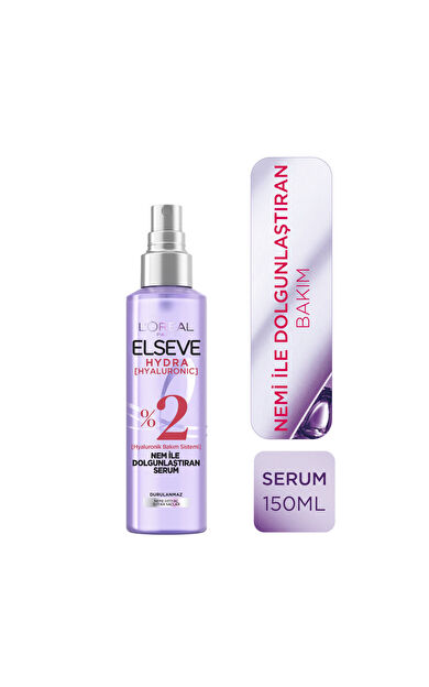 L'Oréal Paris Elseve Hydra [Hyaluronic] Nem ile Dolgunlaştıran Serum 150 ml