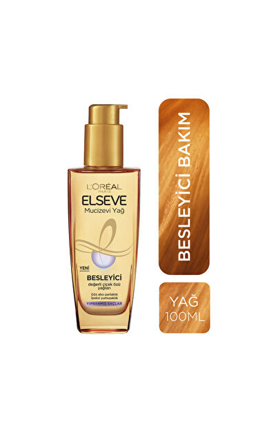L'Oréal Paris Elseve Mucizevi Besleyici Bakım Yağı 100 ml
