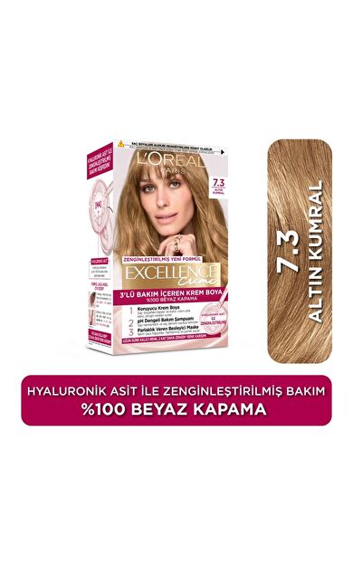 L’Oréal Paris Excellence Creme 7.3 Altın Kumral Saç Boyası