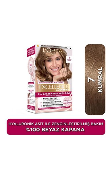 L’Oréal Paris Excellence Creme 7 Kumral Saç Boyası