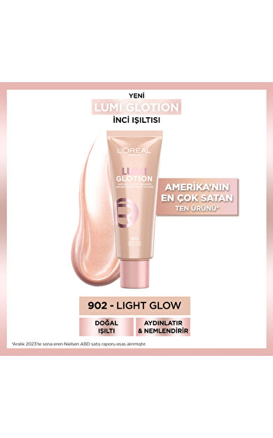 L'Oréal Paris Glotion All-In-One Doğal Işıltı 902 - Light Glow