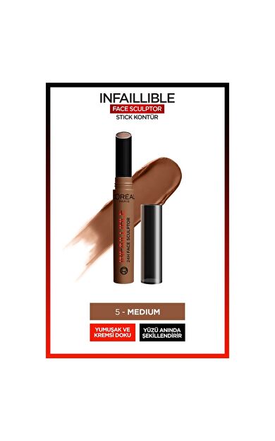 L'Oréal Paris Infaillible Face Sculpter Stick Kontür - Medium