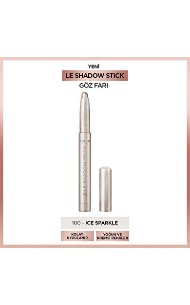 L'Oréal Paris Le Shadow Stick Göz Farı - 100 Ice Sparkle