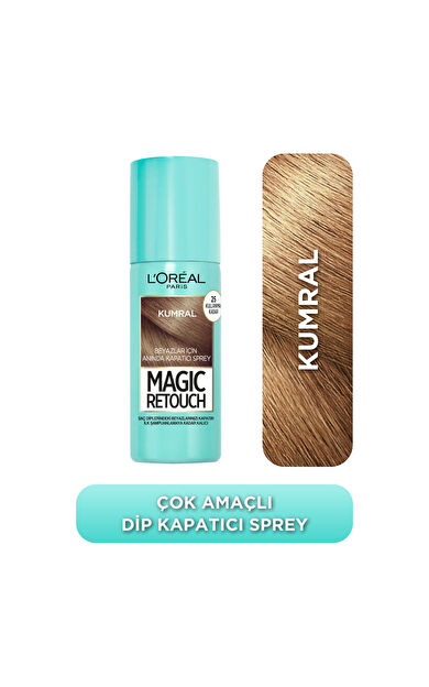 L'Oréal Paris Magic Retouch Beyaz Dipleri Kapatıcı Sprey - Kumral