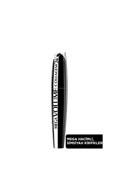 L'Oréal Paris Mega Volume Collagene 24H Siyah Maskara