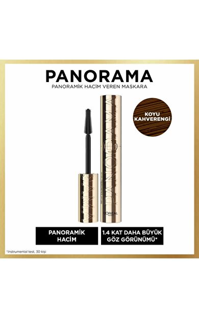 L'Oréal Paris Panorama Hacim Veren Maskara Koyu Kahverengi