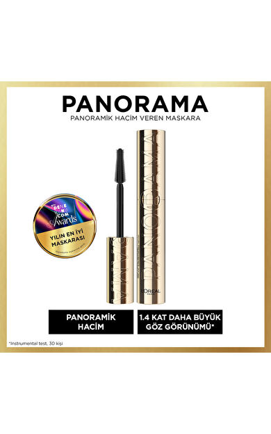 L'Oréal Paris Panorama Hacim Veren Maskara Siyah