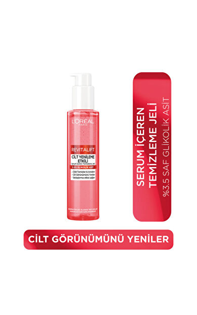 L'Oréal Paris Revitalift Cilt Yenileme Etkili Temizleme Jeli - Glikolik Asit 150 ml