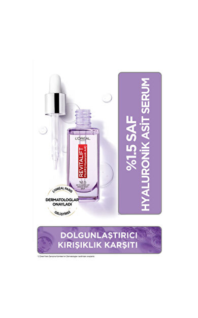 L'Oréal Paris Revitalift Filler %1.5 Saf Hyaluronik Asit Kırışıklık Karşıtı Serum - 30 ml