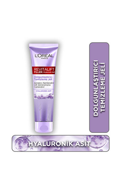 L'Oréal Paris Revitalift Filler Dolgunlaştırıcı Temizleme Jeli - Hyaluronik Asit 150 ml