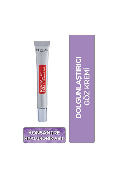L'Oréal Paris Revitalift Filler Dolgunlaştırıcı Yaşlanma Karşıtı Göz Bakım Kremi - Hyaluronik Asit 15 ml