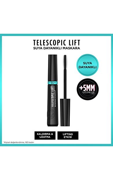 L'Oréal Paris Telescopic Lift Suya Dayanıklı Maskara
