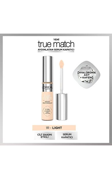 L'Oréal Paris True Match Aydınlatan Serum Kapatıcı - 1R