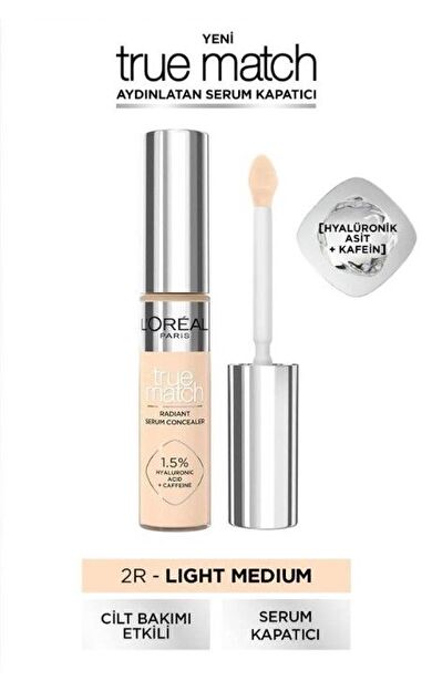 L'Oréal Paris True Match Aydınlatan Serum Kapatıcı - 2R