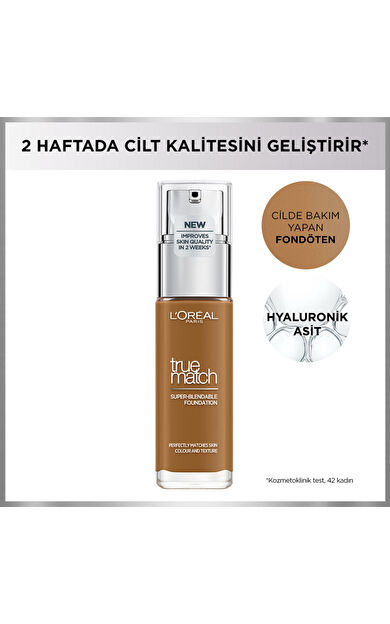 L'Oréal Paris True Match Bakım Yapan Fondöten 8N CAPPUCINO