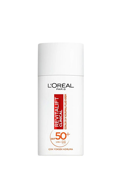LOreal Paris Revitalift SPF 50+ Günlük Yüksek UV Korumalı Yüz Güneş Kremi 50 ml