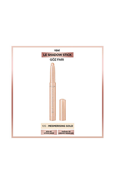 L'Oréal Paris Le Shadow Stick Göz Farı - 105 Mesmerizing Gold