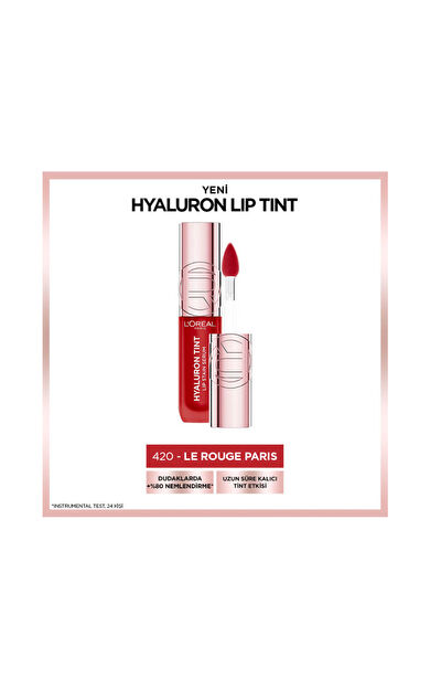 Loreal Paris Hyaluron Tint Ruj - 420 Le Rogue Paris