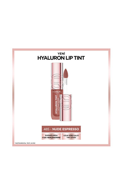 Loreal Paris Hyaluron Tint Ruj - 485 Nude Espresso