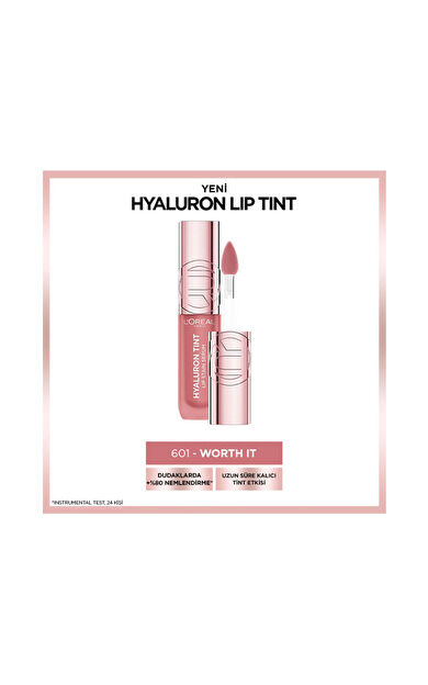 Loreal Paris Hyaluron Tint Ruj - 601 Worth It
