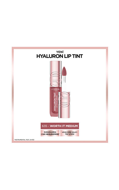 Loreal Paris Hyaluron Tint Ruj - 635 Worth It Medium
