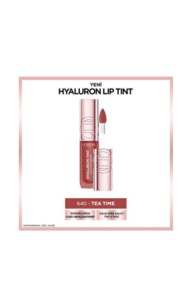 Loreal Paris Hyaluron Tint Ruj - 640 Tea Time