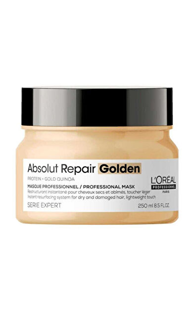Loreal Professionnel Absolut Repair Yıpranmış Saçlar için Altın Maske 250 ml