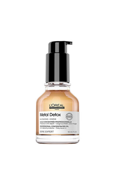 Loreal Professionnel Dolgun Beslenmiş Parlak Saçlar İçin Metal Detox Oil Konsantre Yağ 50 ml