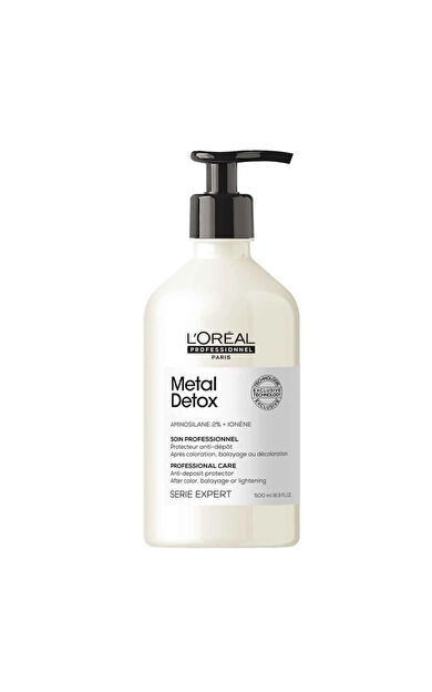 Loreal Professionnel Metal Detox İşlem Görmüş ve Yıpranmış Saçlar İçin Arındırıcı Şampuan 500 ml