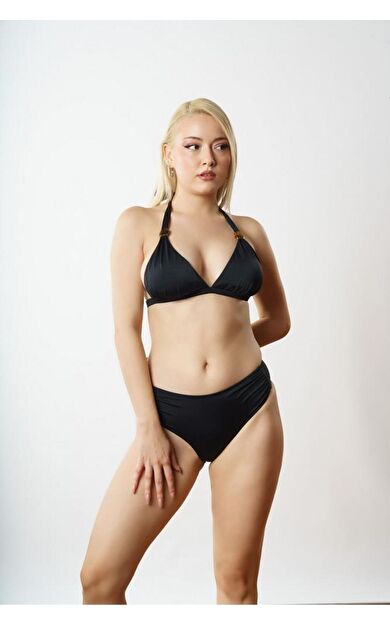Louren Kaplı Bikini Takım B1806 Siyah