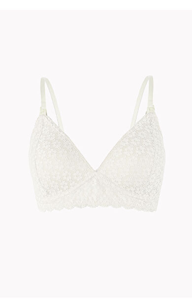 LOYA Ekru Breastfeeding Bra Emzirme Sütyeni