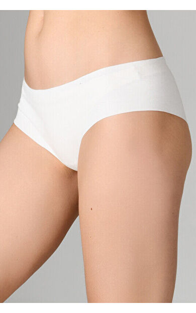 LOYA Ekru Comfort  İz Yapmaz Hipster Külot