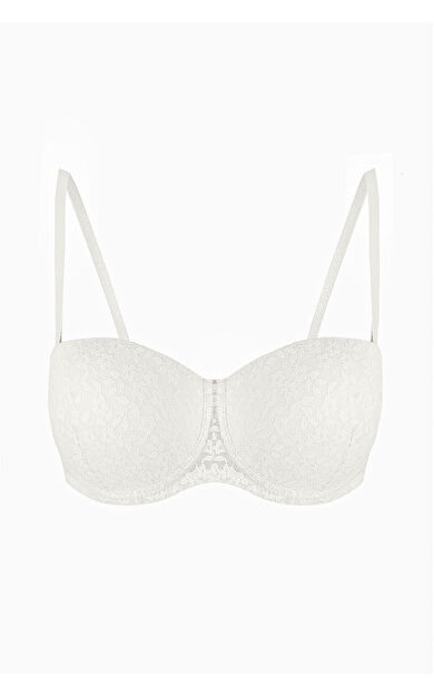 LOYA Ekru Nirvana Straplez Destekli Tek Sütyen
