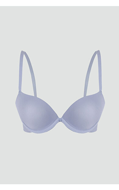 LOYA Gri Latina Double Push-Up Destekli Sütyen