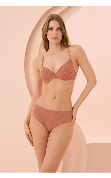 LOYA Kahverengi Nirvana Destekli Tek Sütyen