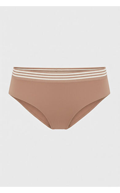 LOYA Koyu Kahve Barbara Dikişsiz Yüksek Bel Külot