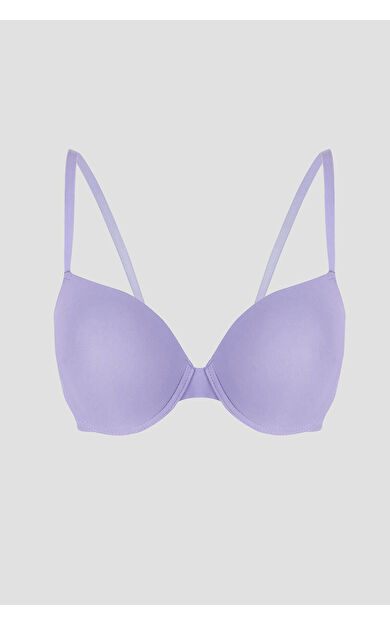 Lila Latina Hafif Destekli Sütyen