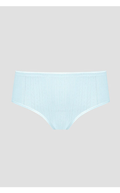 LOYA Mavi Cotton Yüksek Bel Külot