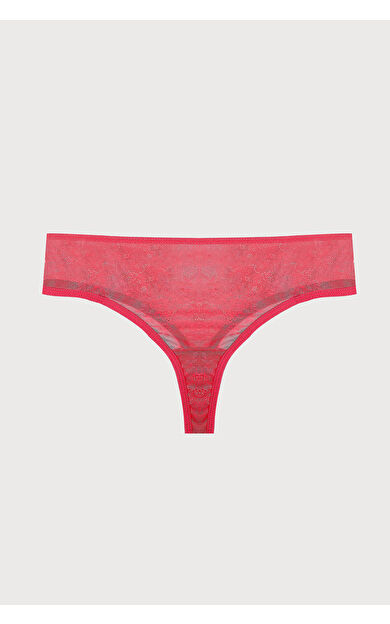 Nar Çiçeği Lima Dantelli String