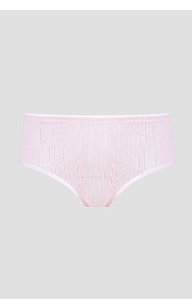 LOYA Pembe Cotton Yüksek Bel Külot