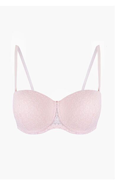 LOYA Pembe Nirvana Straplez Destekli Tek Sütyen