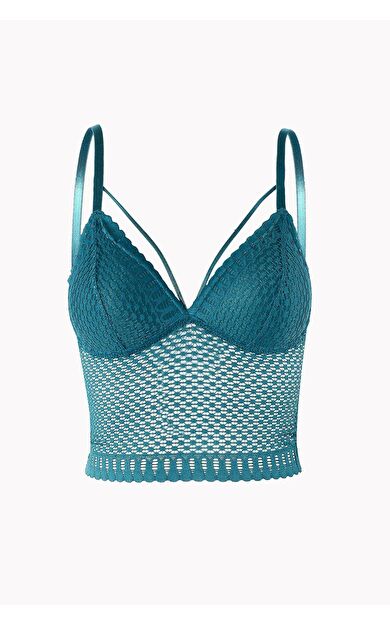 LOYA Petrol Helen Fileli Bralet Sütyen