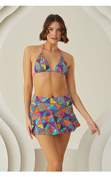 LOYA Renkli Sundream Pareo Etek