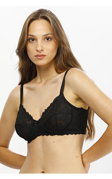 LOYA Siyah Hobby Toparlayıcı Sütyen